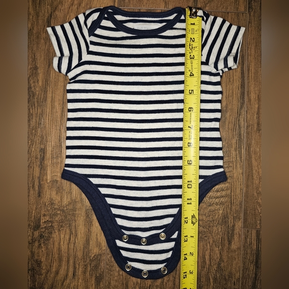 Baby Infant First Impressions One Piece Jumper Striped - Picture 4 of 5